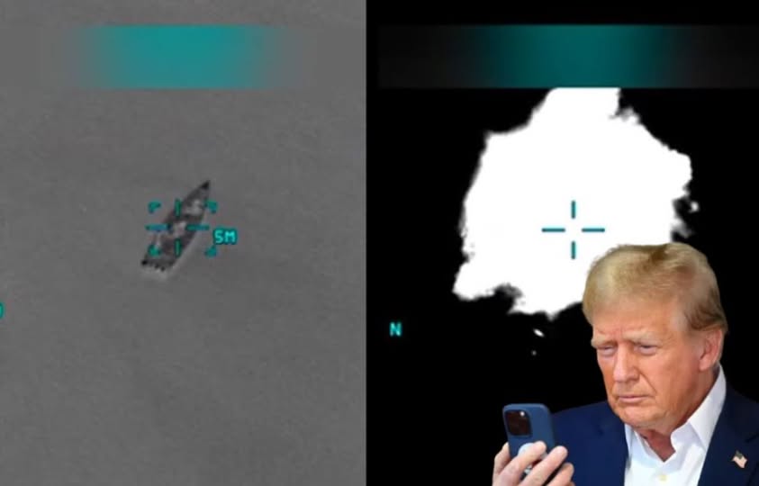 Trumpi publikon pamje: Vramë gjashtë narkoterroristë në një barkë afër Venezuelës