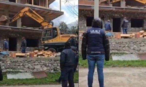 Inspektorati sërish në Theth, shemben 35 objekte të tjera pa leje
