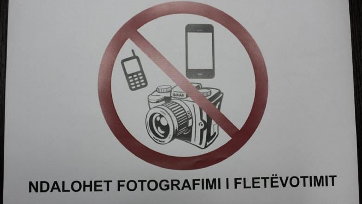 Fotografimi i votës – tre persona arrestohen në Drenas