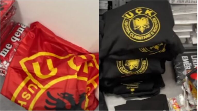 Arrestohet nga policia serbe shqiptari me flamuj dhe bluza, dyshoheshin të përdoreshin në Leskovc për ndeshjen Serbi-Shqipëri