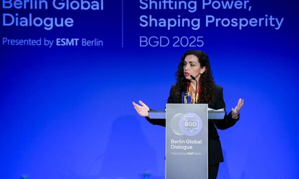Osmani thotë se qëllimi i vizitës së saj në Berlin ishte për ta afruar Kosovën me BE-në