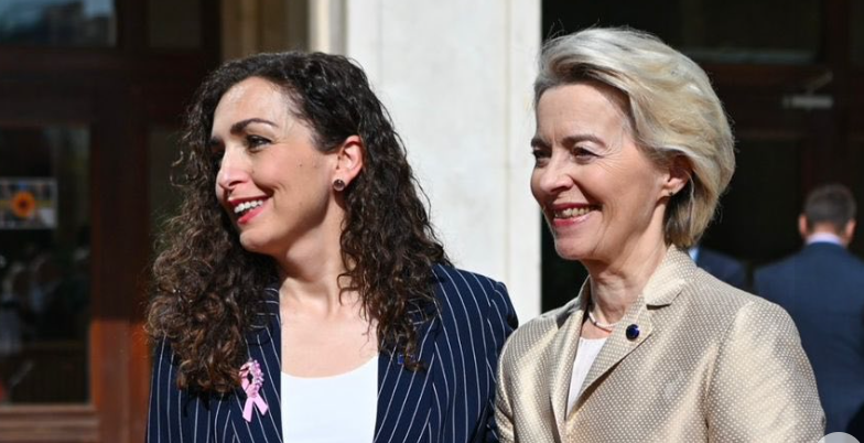 Ursula von der Leyen ia lë Kosovës dy porosi të shkurta: Ulini tensionet në vend, krijoni institucione të forta