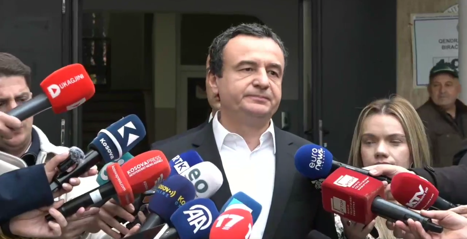 Voton kryeministri në detyrë, Albin Kurti – bën thirrje për të dalë për të votuar