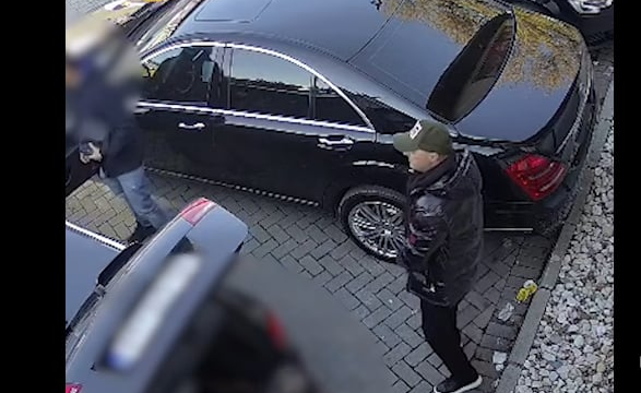 Hyrje e dalje në veturë, kontrolle të detajuara- Pamje nga arrestimi i Fatmir Shehollit këtë mëngjes
