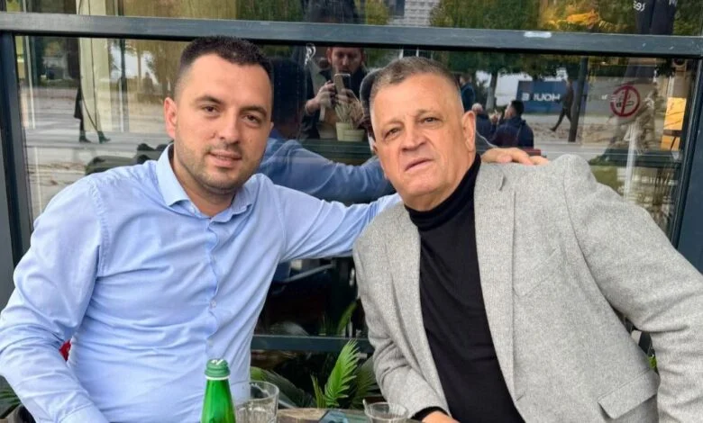 “I pandalur në rrugën e së drejtës” – djali i Fadil Fazliut që po mbahet në Hagë takohet me Nasim Haradinajn