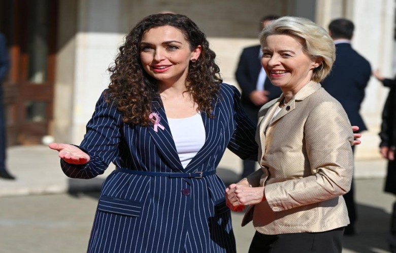 Në takim me Von der Leyen,Osmani thekson domosdoshmërinë e heqjes së masave