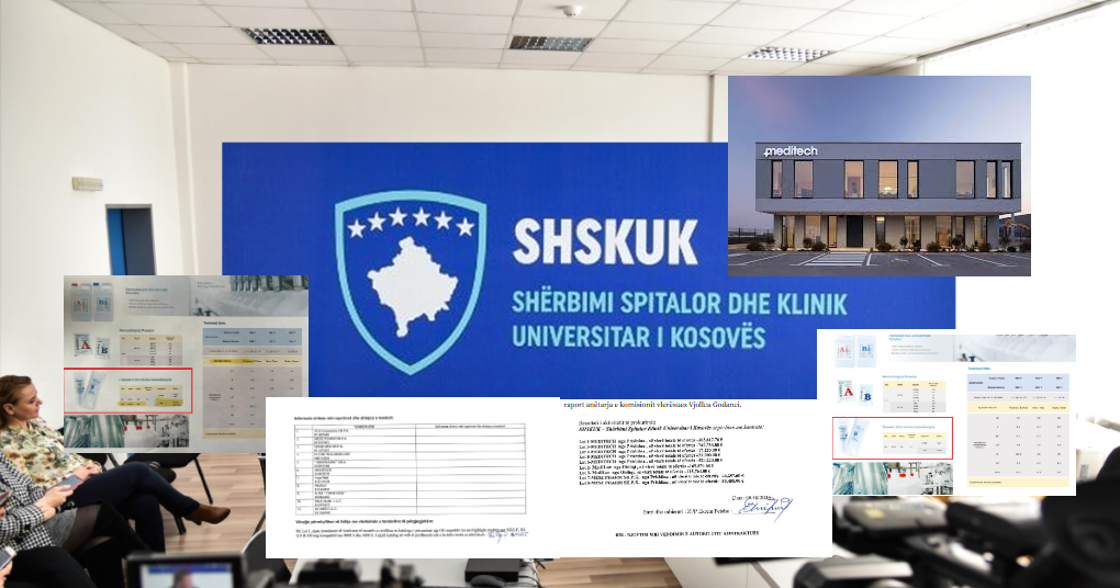 Skandal në SHSKUK: “Meditech” kapet me katalog të falsifikuar dhe me produkt pa certifikatë cilësie