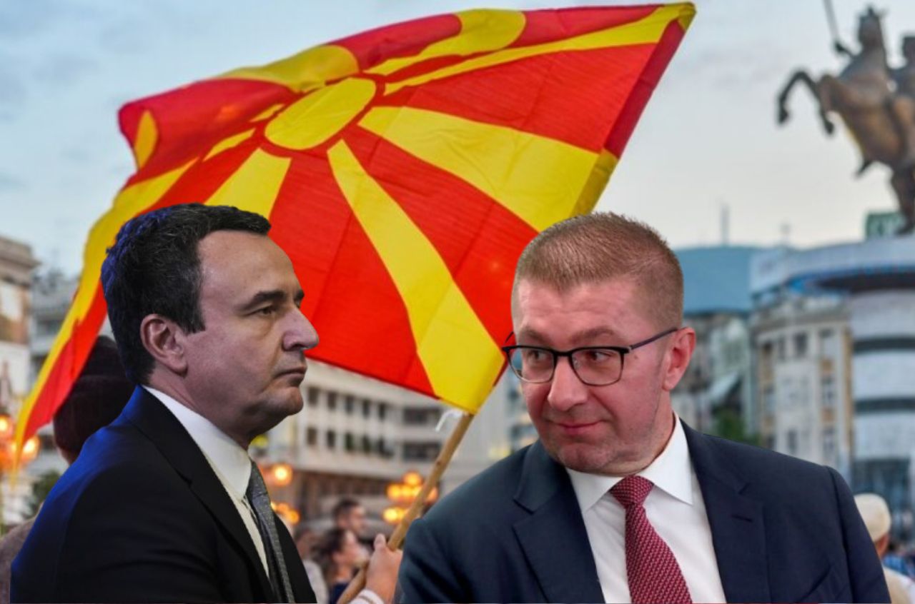 Kurti feston fitoret e VLEN-it, por BE shqetësohet për ndikimin serb në Maqedoninë e Veriut