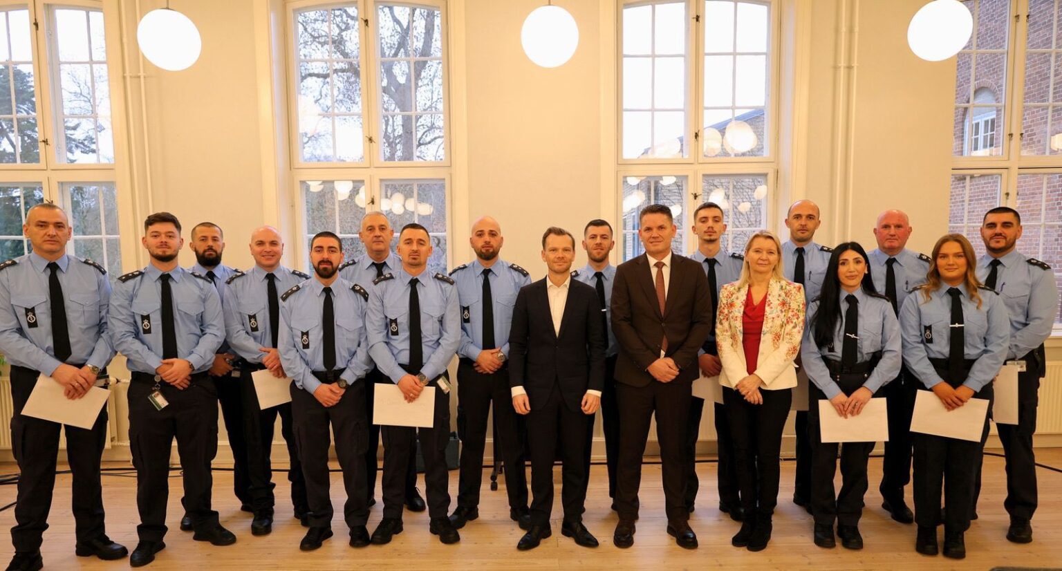 15 zyrtarë të Shërbimit Korrektues trajnohen në Danimarkë
