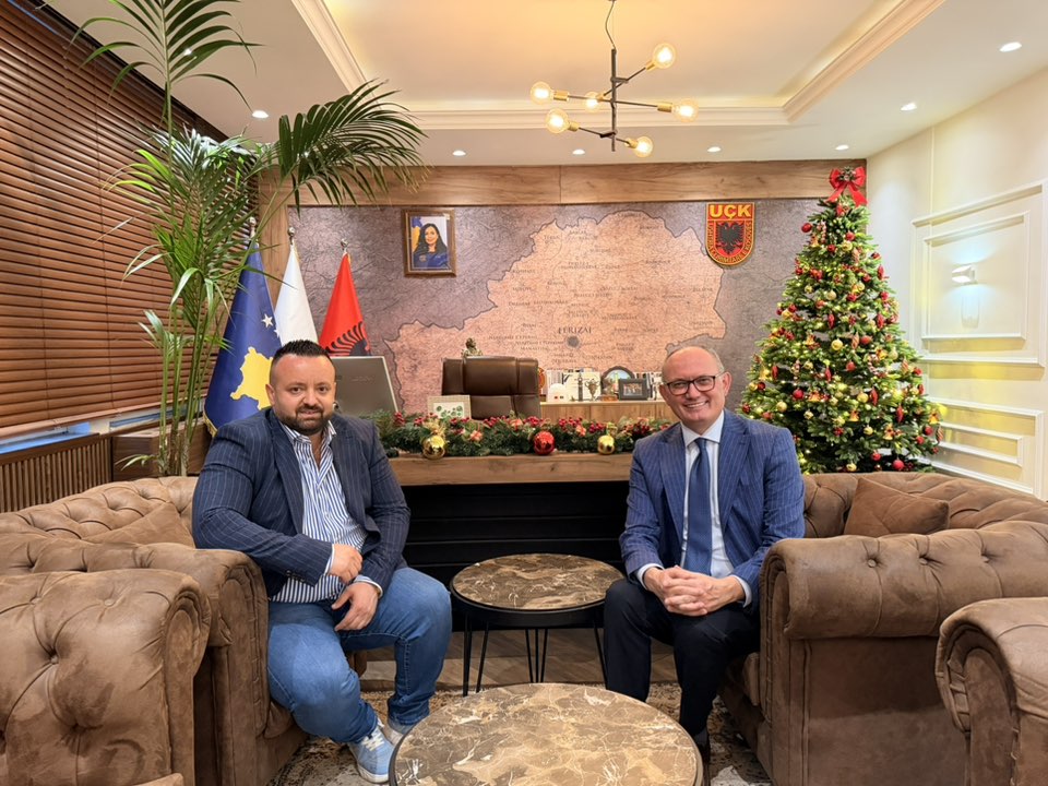 Qëndrim Kryeziu e uron Agim Aliun për mandatin e ri: Ferizaji, shembull i qeverisjes lokale