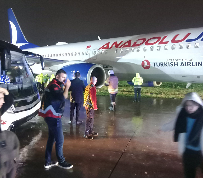 Aeroplani që fluturoi nga Prishtina në Stamboll del nga pista, zbulohen detajet e incidentit