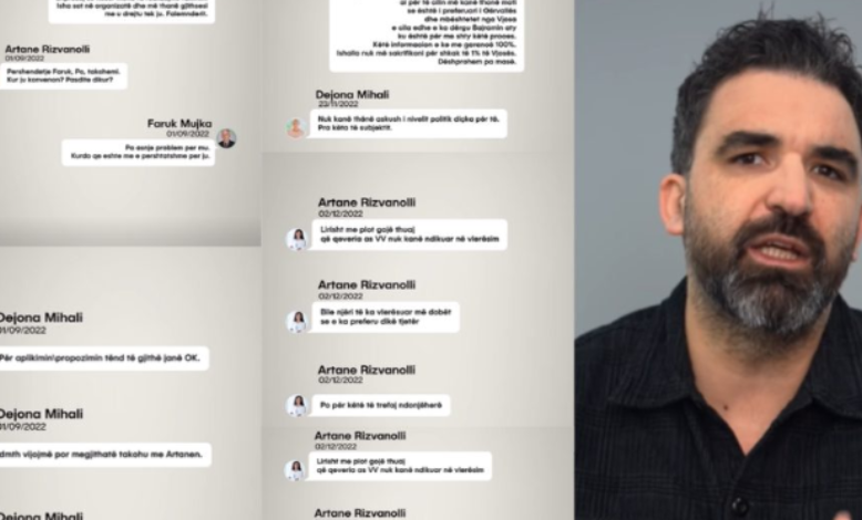 Mehmetaj publikon mesazhet nga telefoni i Faruk Mujkës se si Mihali dhe Rizvanolli e bënë Kryeshef të Ibër-Lepencit