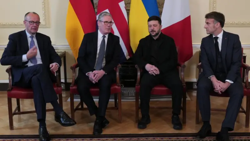 Bisedimet në Downing Street, Starmer siguron Zelenskyn për mbështetjen britanike