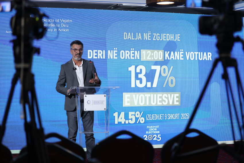 DnV: Deri në mesditë votuan 13.7%, në 50% të vendvotimeve pati persona që s’e gjetën emrin në listën e votuesve