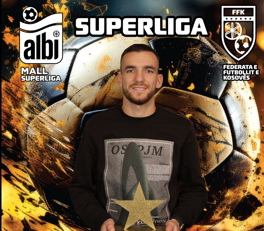 Arlind Veliu i Malishevës merr çmimin e javës në Superligë