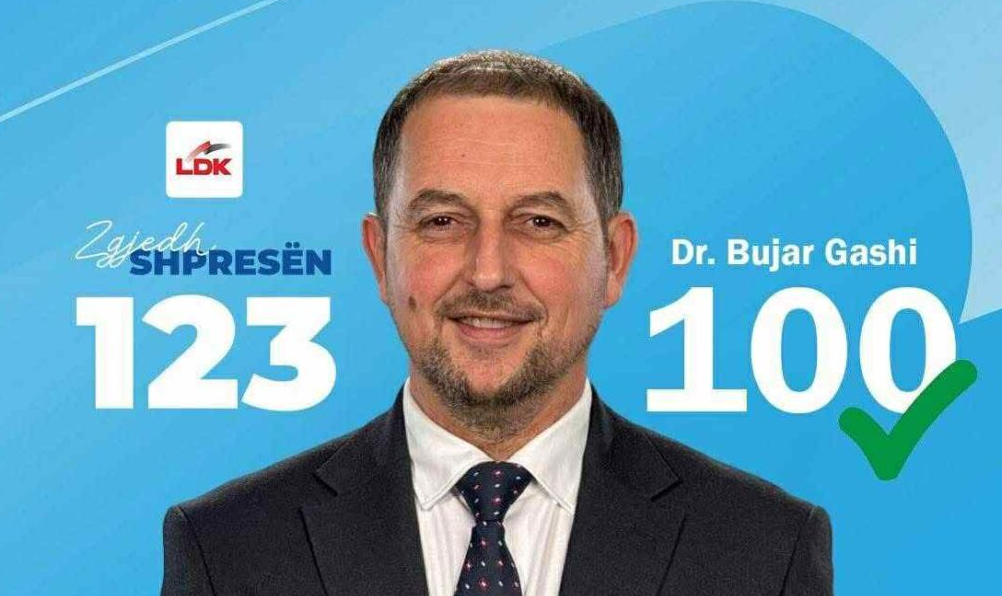 Doktori i njohur, Bujar Gashi zyrtarisht është kandidat për deputet