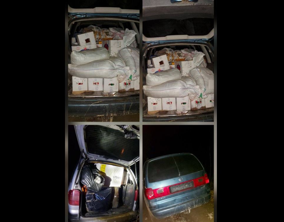 Policia në veri ndalon 4 automjete me targa serbe me mallra të kontrabanduara