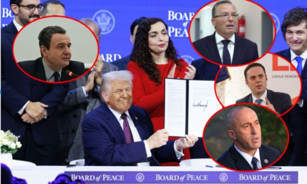 Kosova në Bordin e Trump me nënshkrim të Vjosa Osmanit, liderët partiakë e përkrahin, Kurti s’e ka thënë asnjë fjalë