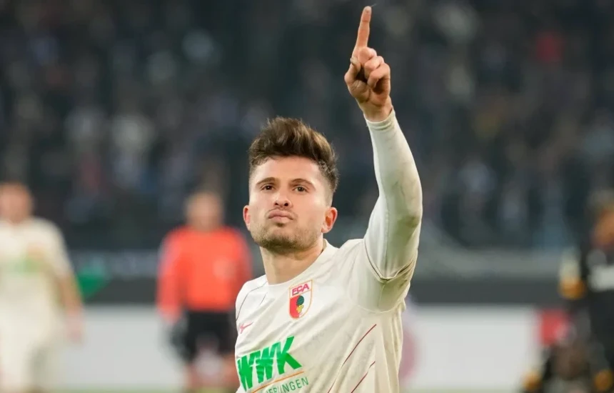 Rexhbeçaj shënon gol të bukur në barazimin e Augsburgut