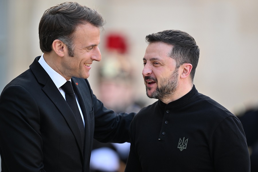 Presidenti francez thotë se tash Ukraina dy të tretat e të dhënave të inteligjencës i merr nga Franca