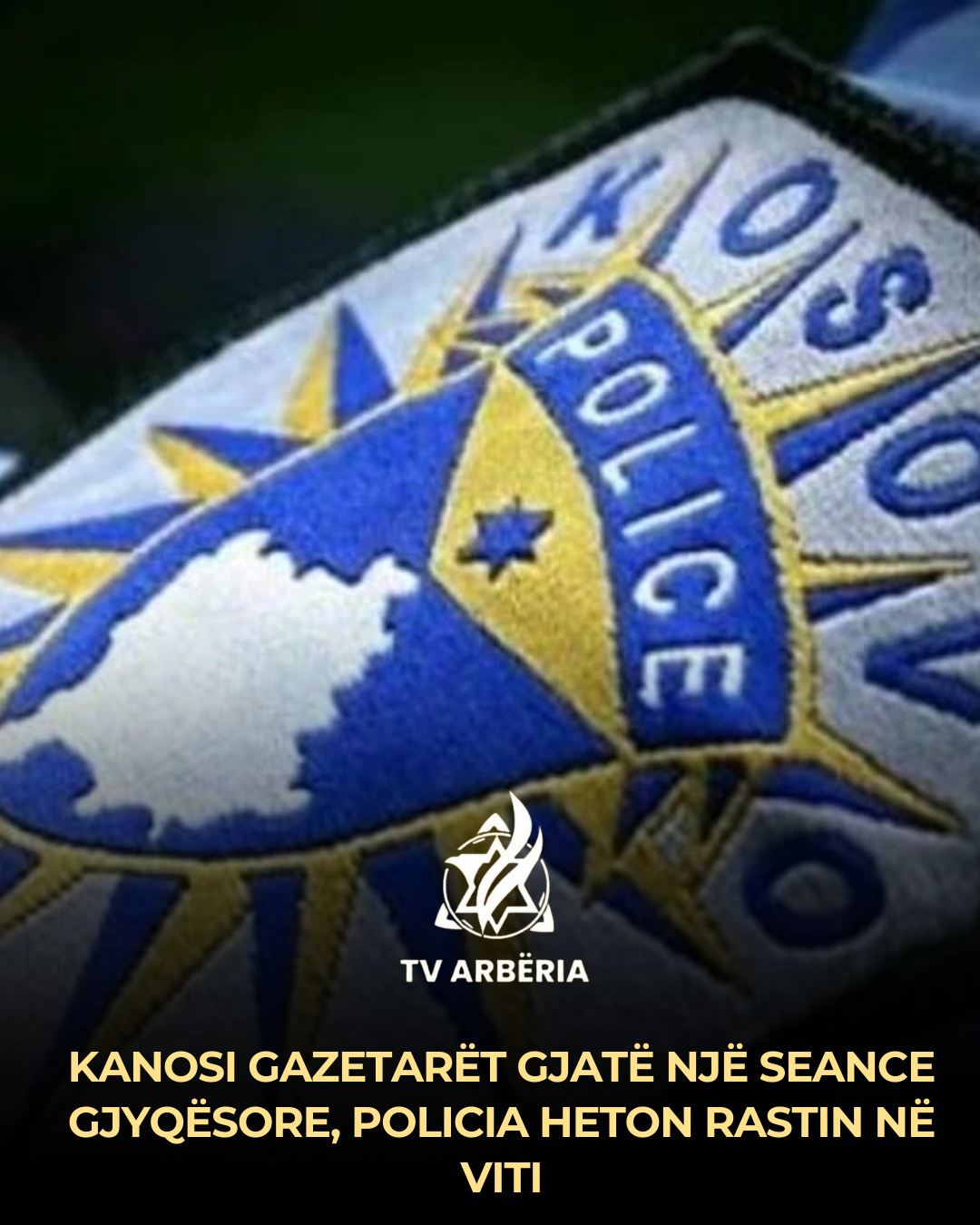 Kanosi gazetarët gjatë një seance gjyqësore, Policia heton rastin në Viti