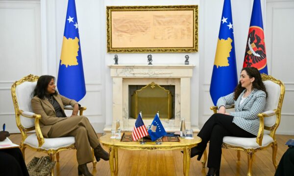 Osmani pret Prattipatin, Presidenca: U diskutua për “Bordin e Paqes dhe agjendën e Presidentes në muajt në vijim”