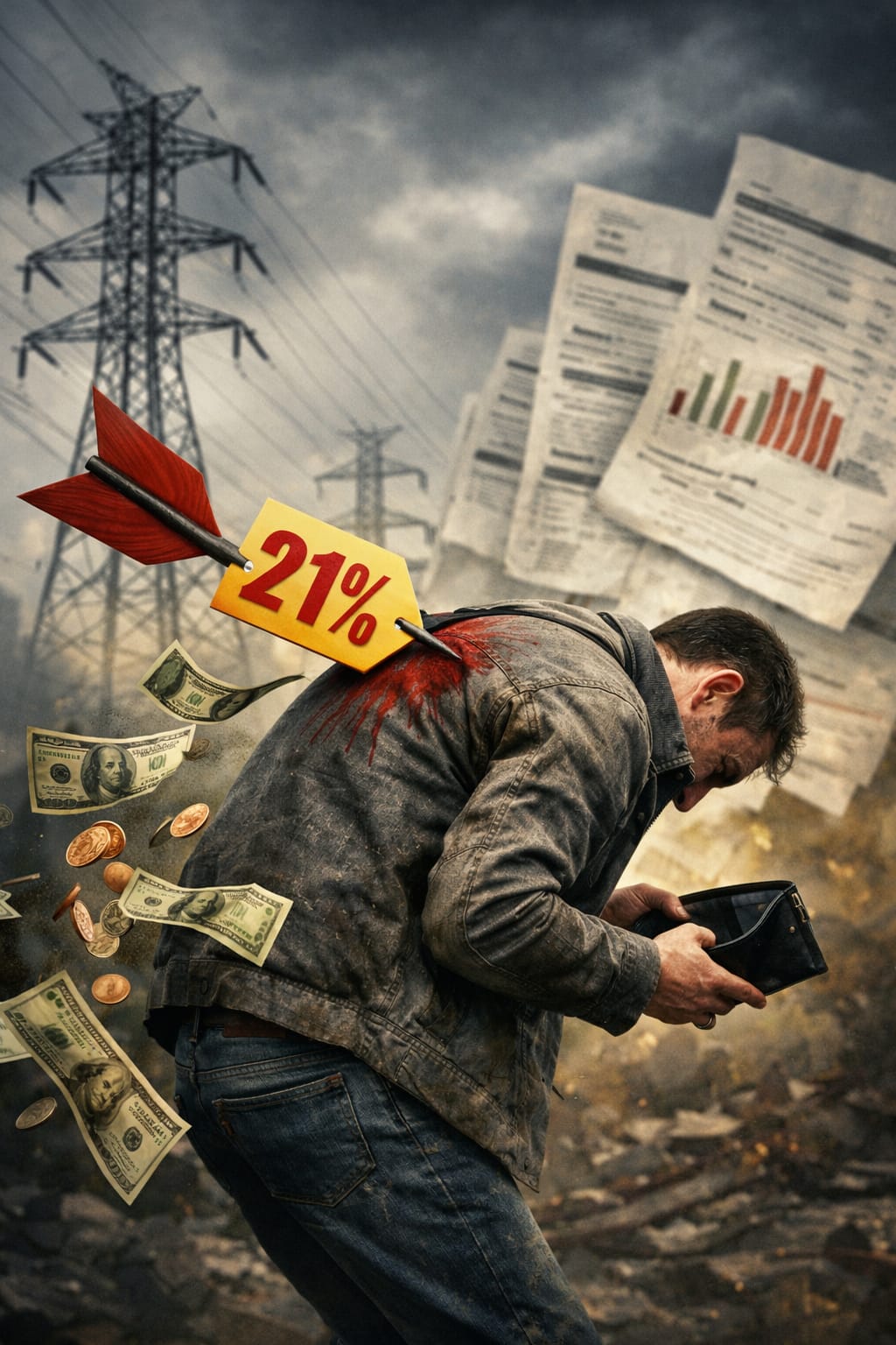 21% goditje direkte në xhepin e qytetarit