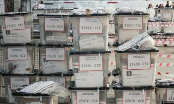 Numërimi i votave në fazën finale, vetëm 25 kuti të mbetura