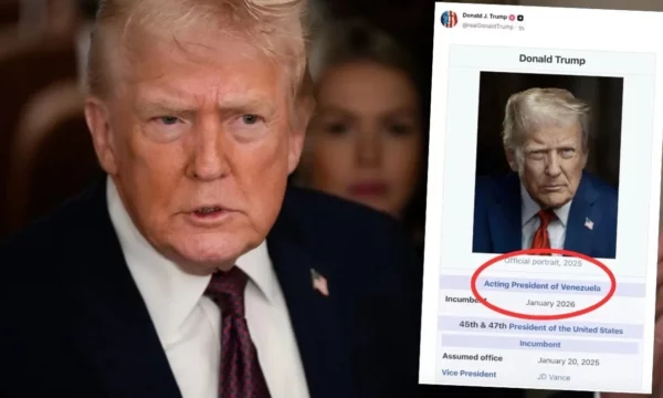 Trump “prezanton veten” si president në detyrë i Venezuelës