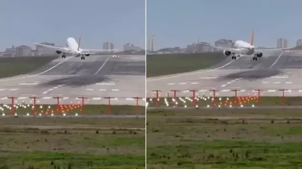 Moti i ligë godet Stambollin, erërat me 100 kilometra në orë ia vështirësojnë uljen aeroplanit