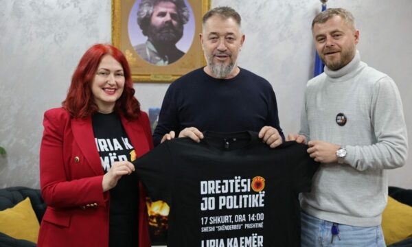 Skenderaji i jep mbështetje të fuqishme marshit “Drejtësi, jo politikë” më 17 shkurt”