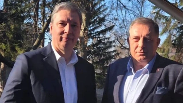 Dodik pas takimit me Vuçiqin: Marrëveshja e Dejtonit ka dështuar