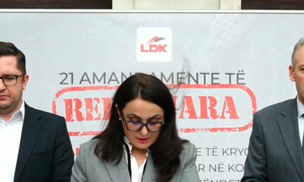LDK: Qeveria ka refuzuar 21 amandamente