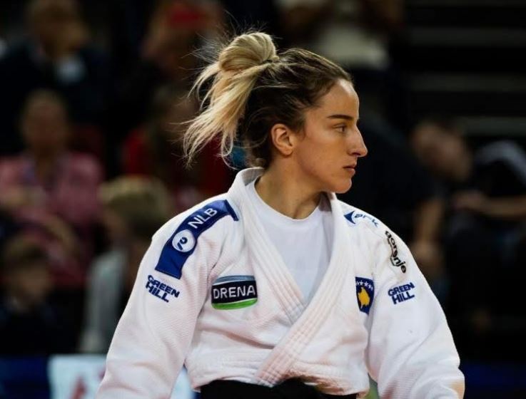 Distria Krasniqi siguron medaljen, arrin në finale të Paris Grand Slam