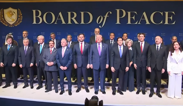 Mbledhja inaguruese e Bordit të Paqes, Rama ndan pamje nga dorështrëngimi i Trump me të e Osmanin