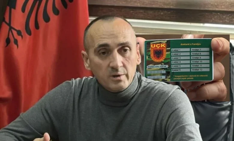 Syla: Të arrestuarit në Serbi, i është gjetur në xhep kartela e anëtarësisë së veteranit të UÇK-së