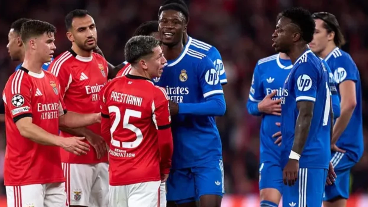 Ylli i Real Madridit mund të dënohet nga UEFA pas grushtit që i dha lojtarit të Benficës