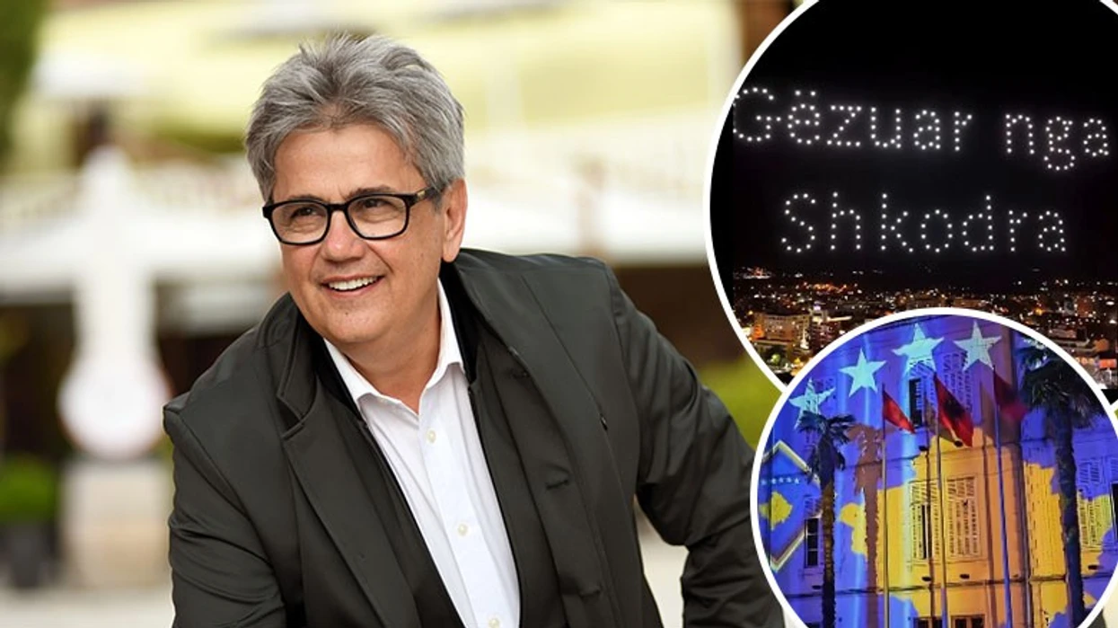 Pamje nga Shkodra me flamurin e Kosovës, Beci: Zemra e çdo shqiptari rreh njëlloj, në gëzim, në sfida, ne jemi bashkë