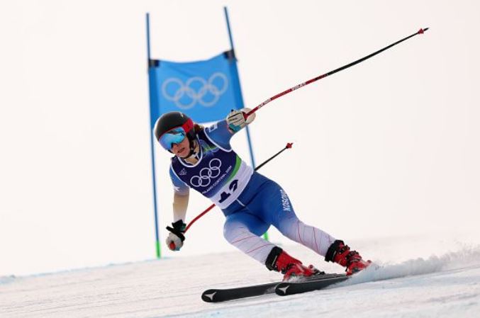 Kiana Kryeziu garon sot në “Giant Slalom” në Lojërat Olimpike Dimërore