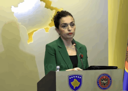 Vjosa Osmani: Çdo përpjekje për ta barazuar luftën e UÇK`së me krimet serbe, e minon besimin në drejtësi