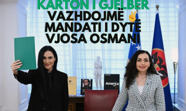 Gruaja e Ukë Rugovës kërkon një mandat të dytë për Vjosa Osmanin: Ta mbajmë