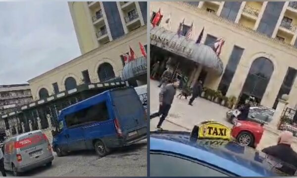 Njësia K9 kontrollon hotelin para mbërritjes së Kombëtares turke