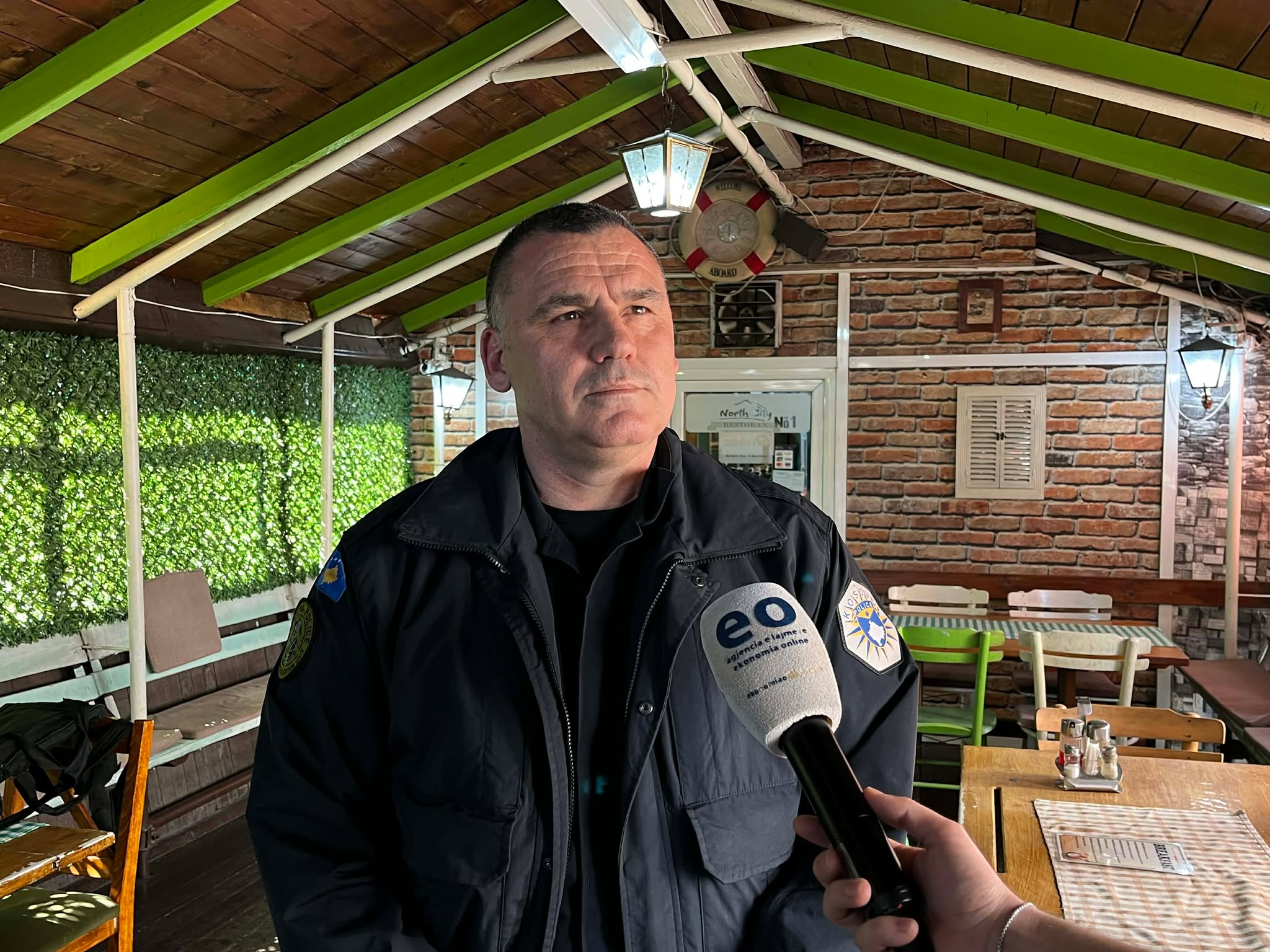“Në veri janë 154 policë të komunitetit serbë, rendi publik i qëndrueshëm”, thotë Veton Elshani