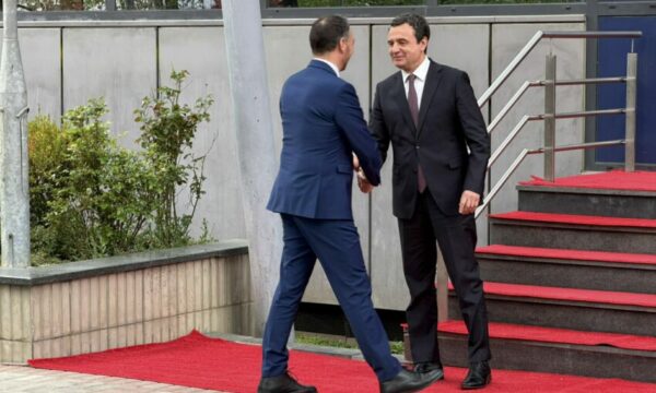 Kurti pret në takim kryediplomatin e Belgjikës, Maxime Prévot