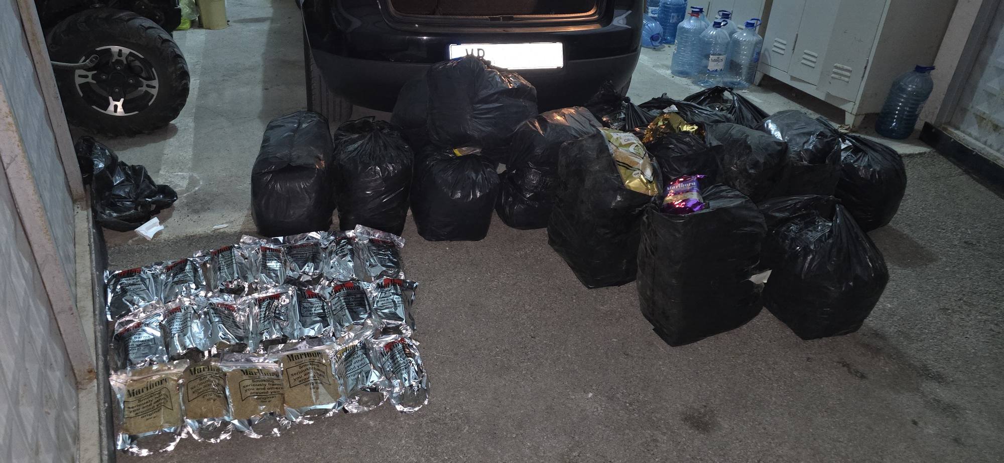 Aksion i Policisë në Kamenicë, parandalohet kontrabandimi i rreth 150 kilogramëve duhan nga Serbia