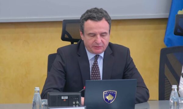 Nis mbledhja e qeverisë, Kurti njofton për mjetet e transferuara nga KE-ja