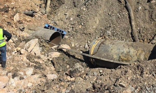 Prishet gypi kryesor furnizues në Shkabaj shkaku i rrëshqitjes së dheut, reduktime uji në Fushë Kosovë, Obiliq e Kalabri