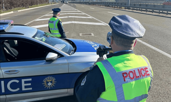 2233 gjoba trafiku për 24-orë, Policia njofton për 75 aksidente e 19 persona të arrestuar