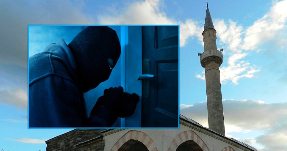 Arrestohet një person për vjedhje në një xhami në fshatit Mirashë