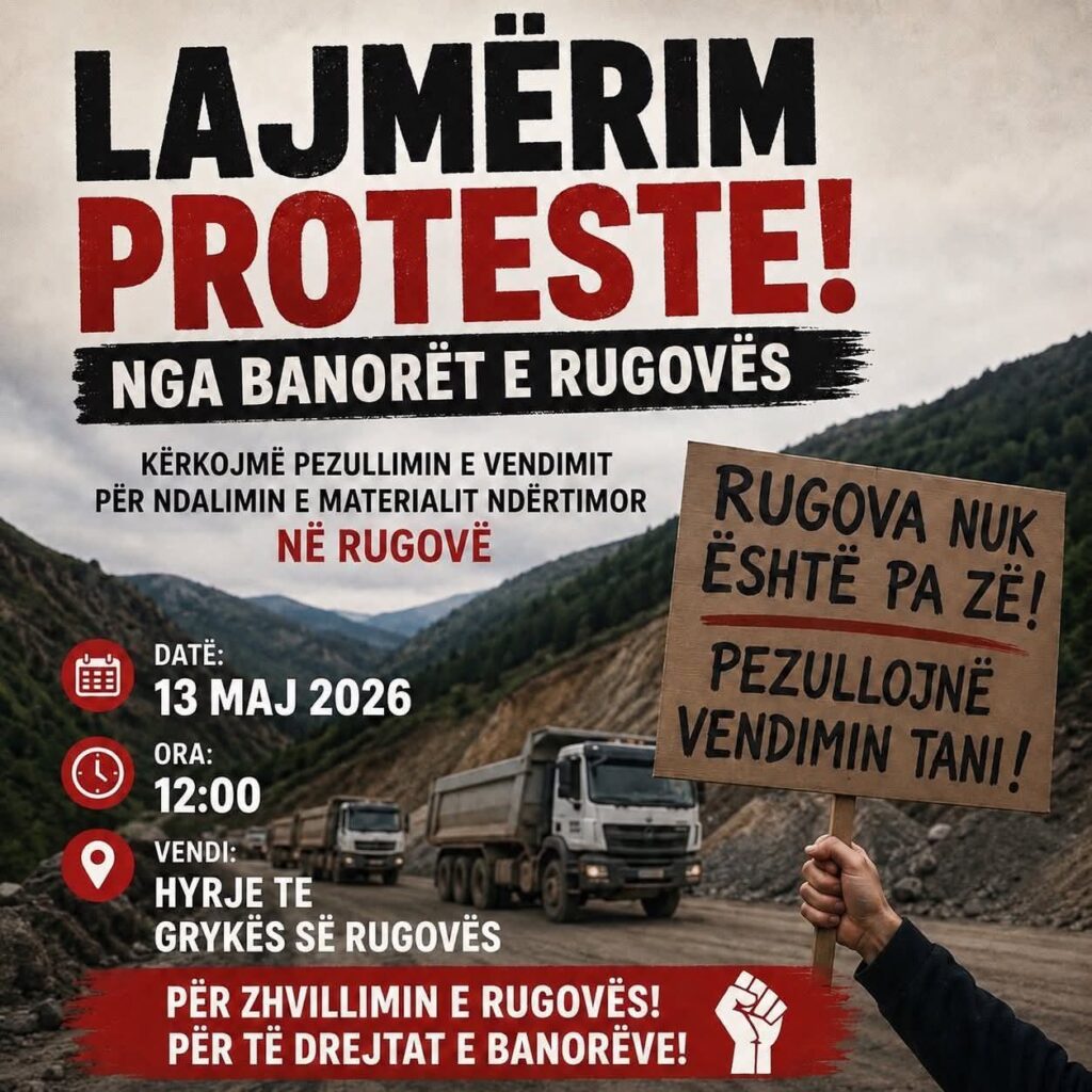 Vendimi për ndalimin e ndërtimeve, protestojnë banorët e Rugovës